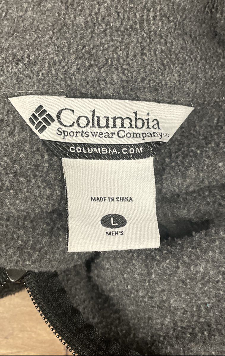 Columbia Men's Steens Mountain 2.0 Full Zip Fleece Jacket Gray Sz L