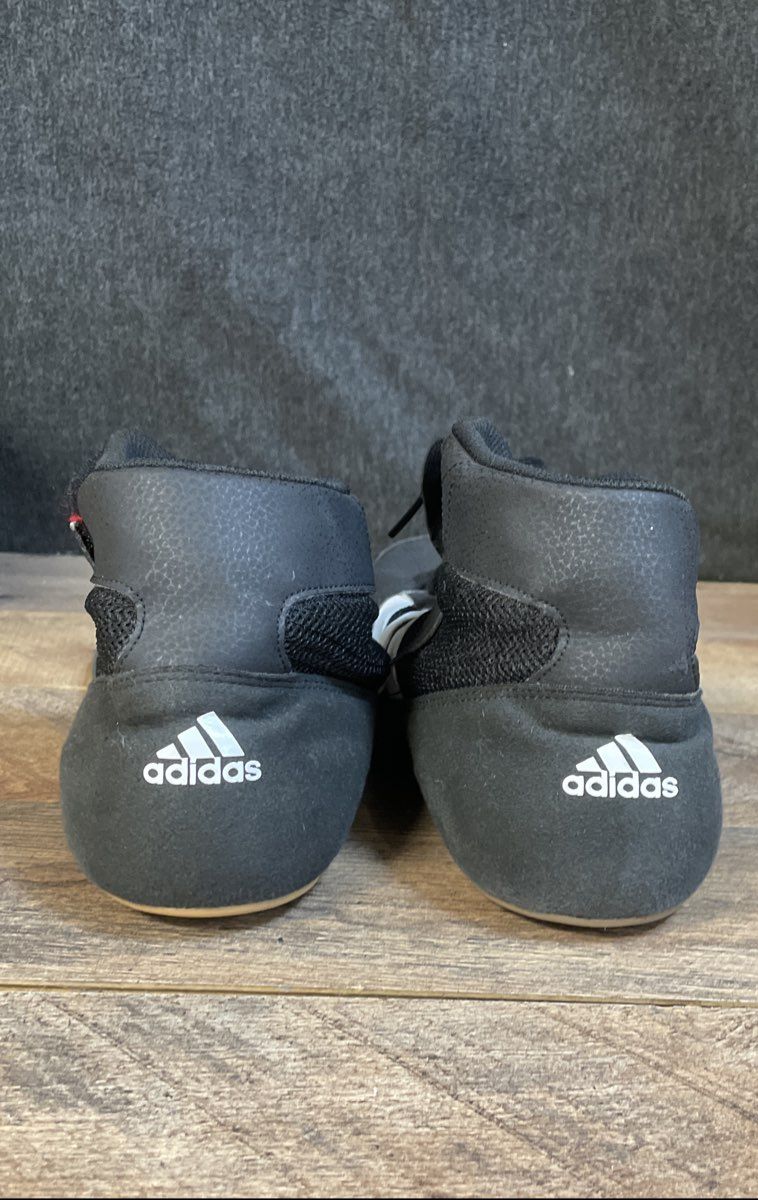 Adidas HVC 2 Black White Wrestling Shoes Size 13