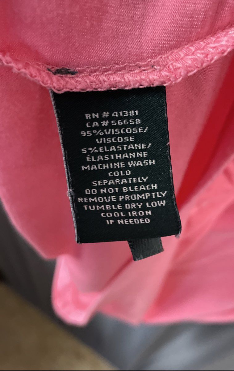 Lauren Ralph Lauren Women's Pink Cold Shoulder Dolman Sleeve Top Sz M