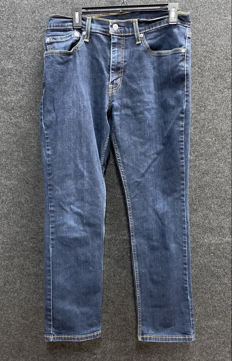Levi's Men's 511 Slim Fit Jeans Dark Wash Indigo Blue Denim Size 34x30