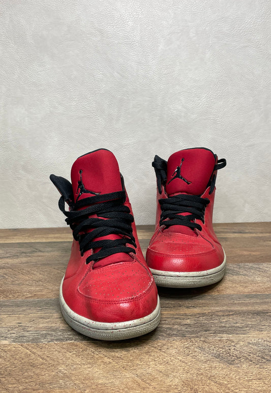 Nike Air Jordan Flight Origin 2 Gym Red Black White High Top Size 10