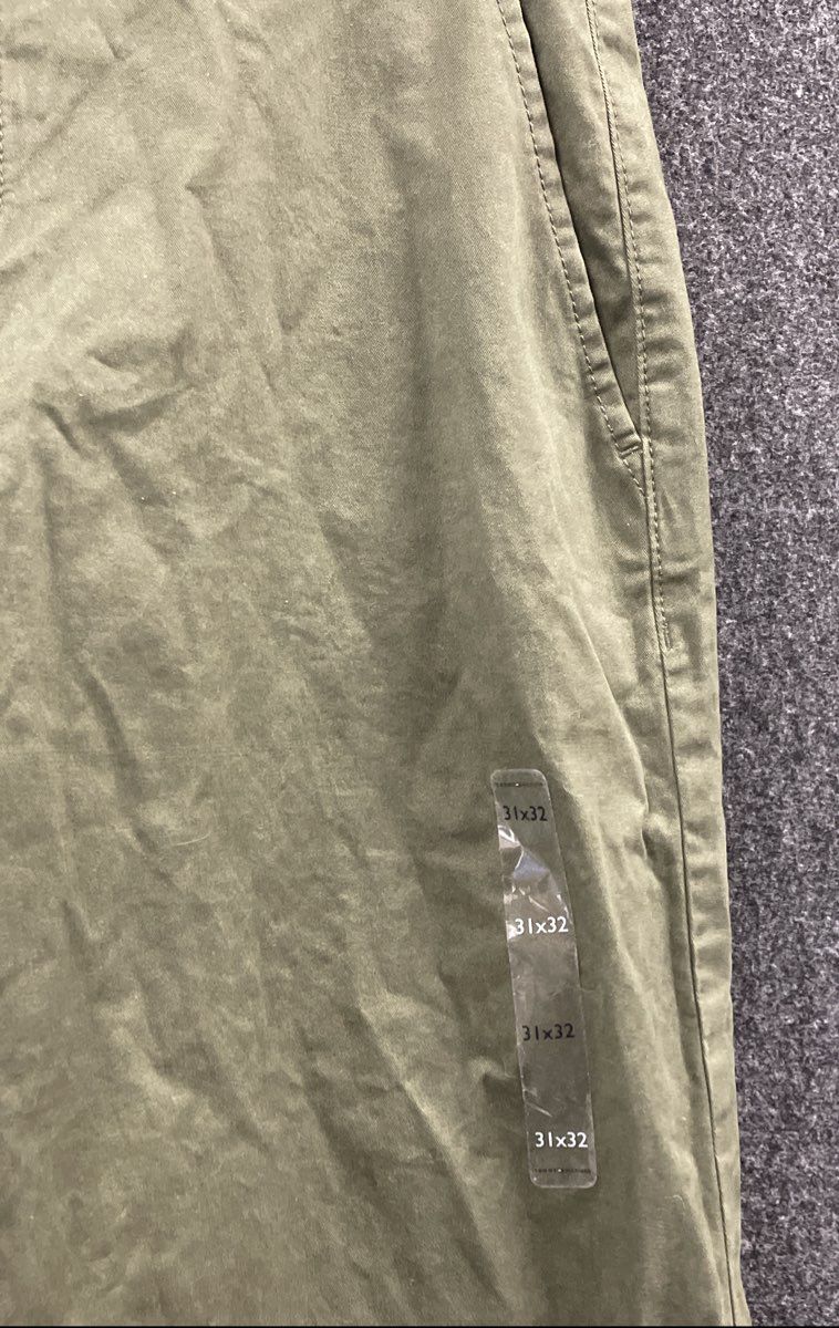 Tommy Hilfiger Men's Olive Green Flex Straight Leg Chinos Pants NWT 31x32