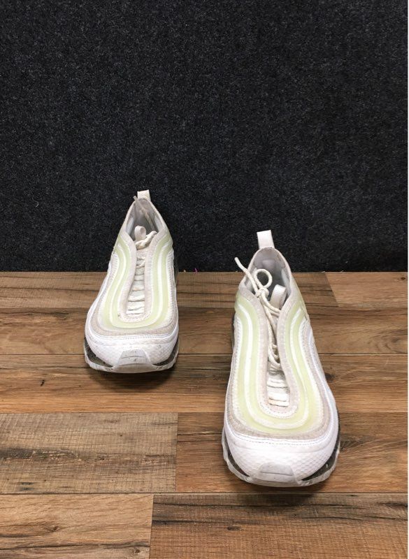 Nike Air Max 97 Next Nature White Volt Grind Sneakers Womens Size 7.5