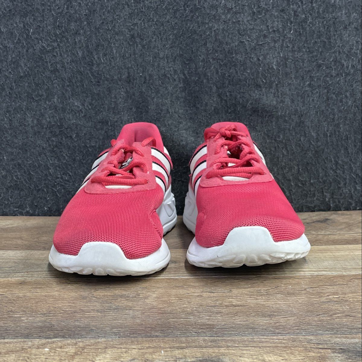 Adidas LA Trainer Lite Pink White Sneakers Grade School Size 2