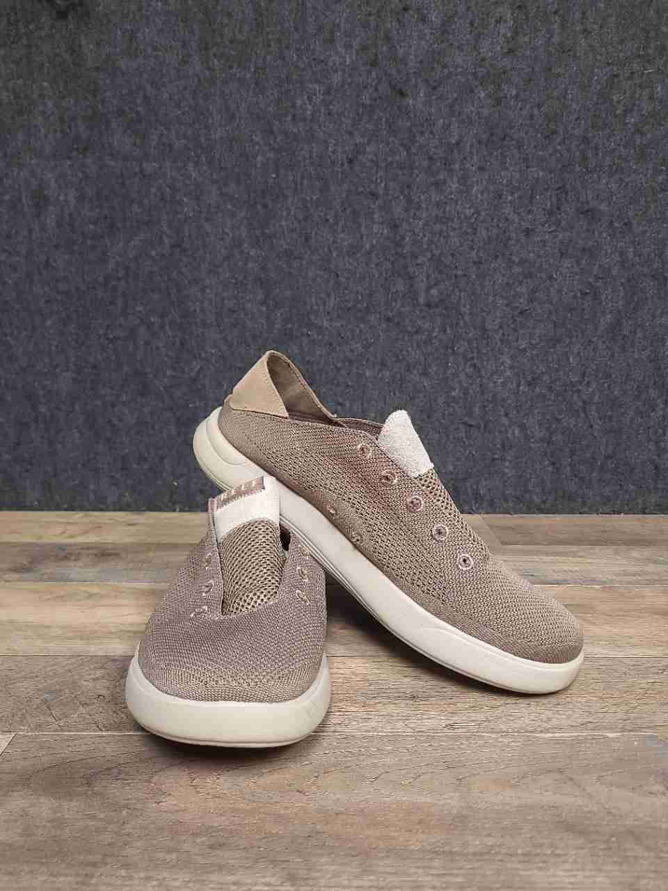 Reef Swellsole Neptune Taupe Slip-On Lifestyle Sneakers Men's Size 12