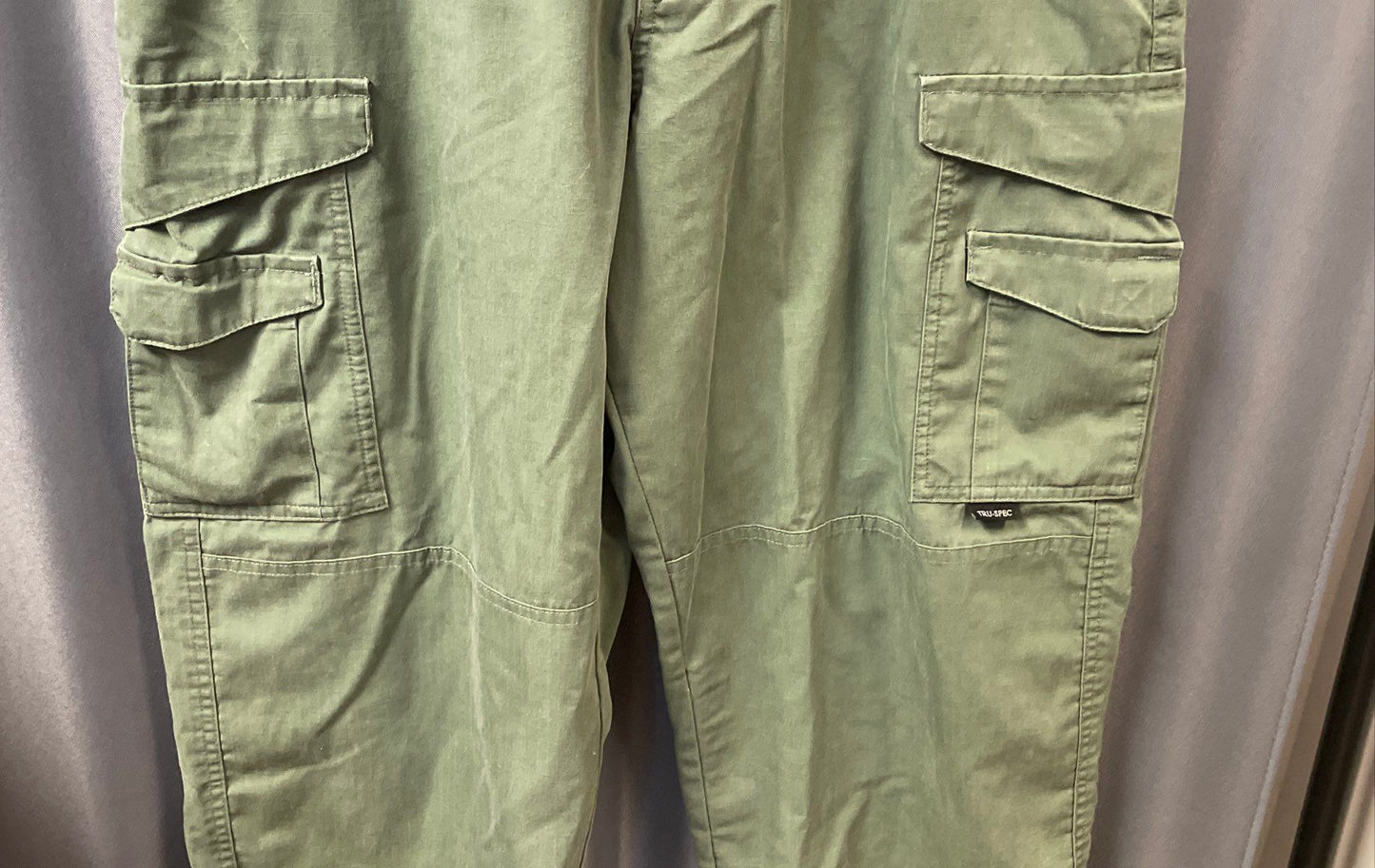 Tru-Spec Men's Green Tactical Cargo Pants Poly-Cotton Blend 32x32