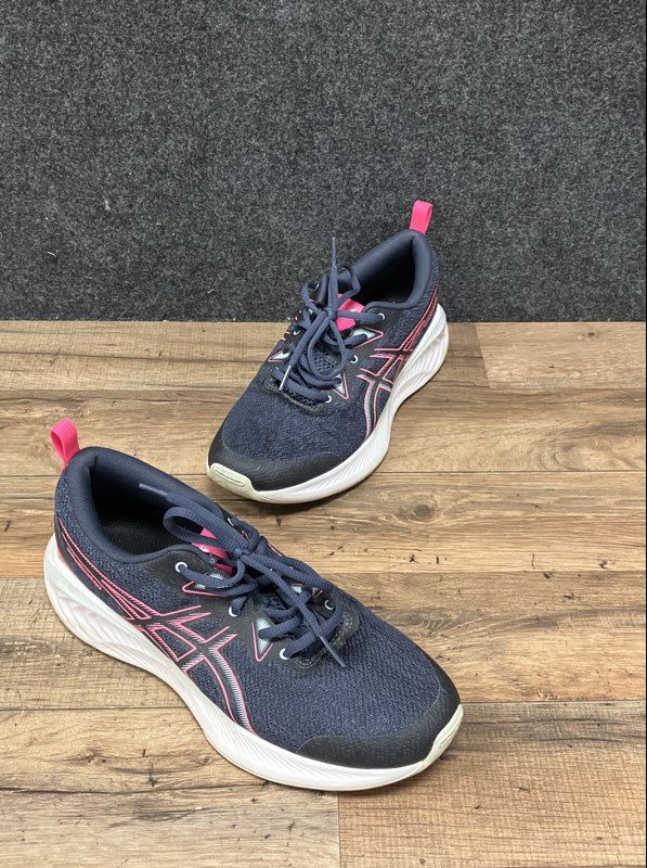 Asics Gel-Cumulus 25 GS Navy Pink White Youth Running Shoes Size 7