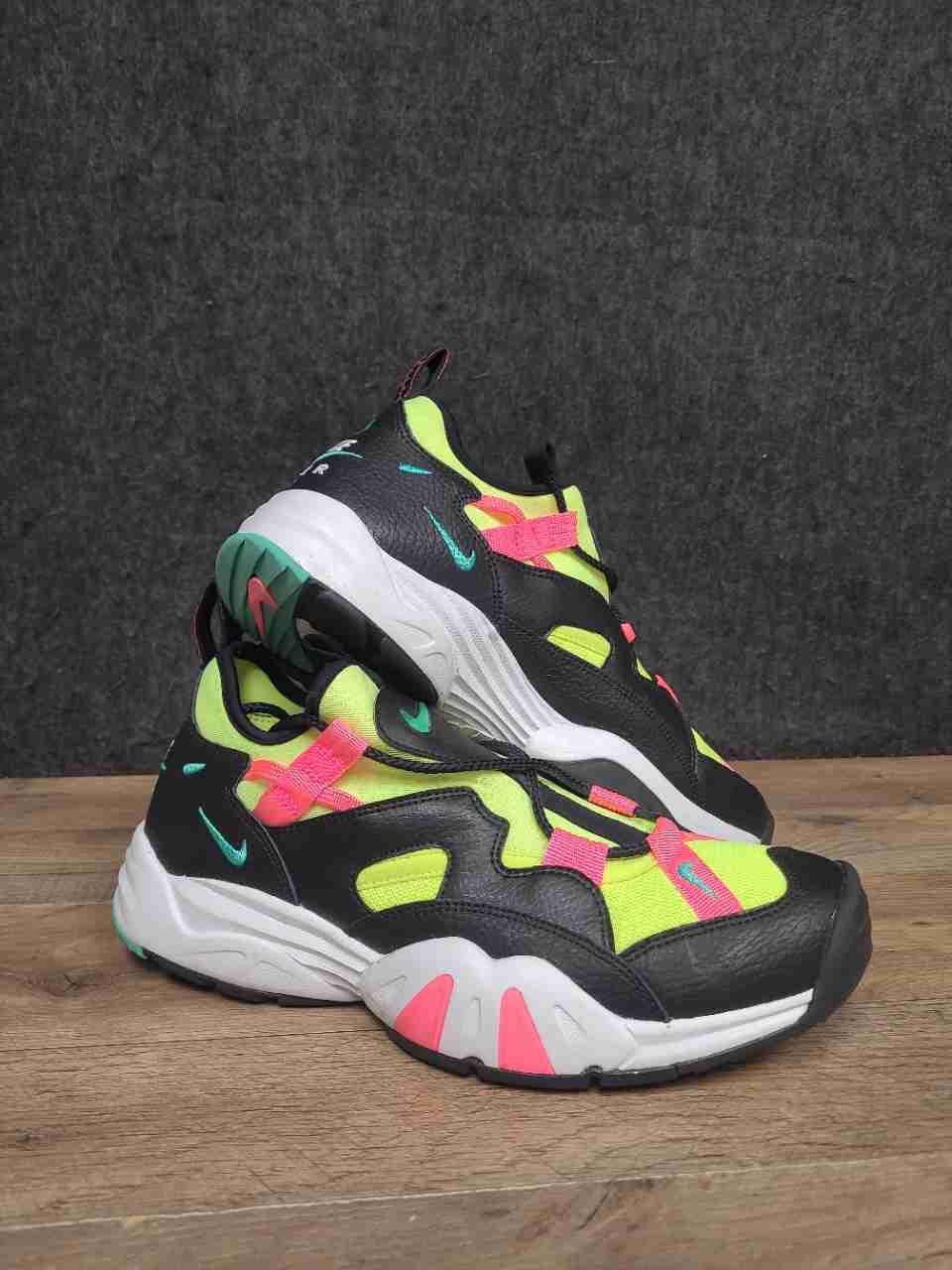 Nike Air Huarache City Low Black Volt Hyper Pink Sneakers AH8517-001 W9.5