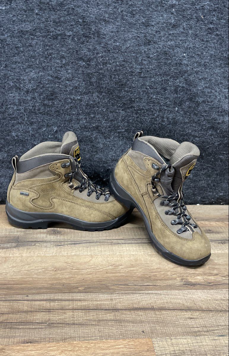 Asolo FSN 280 GTX Tan Brown Gore-Tex Hiking Boots Women's Size 6.5