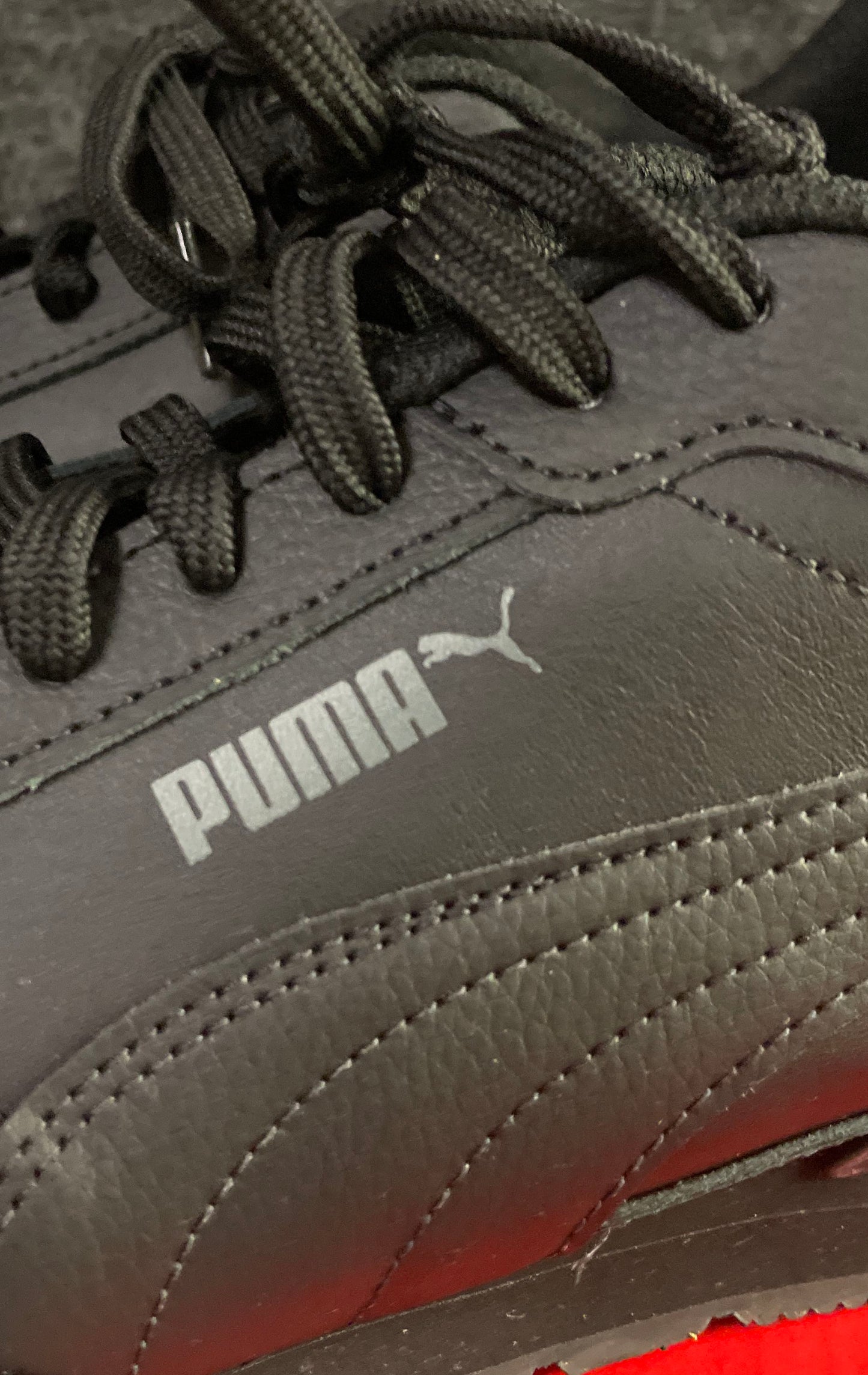 Puma ST Runner v3 L Triple Black Men's Sneakers Size 13 DS