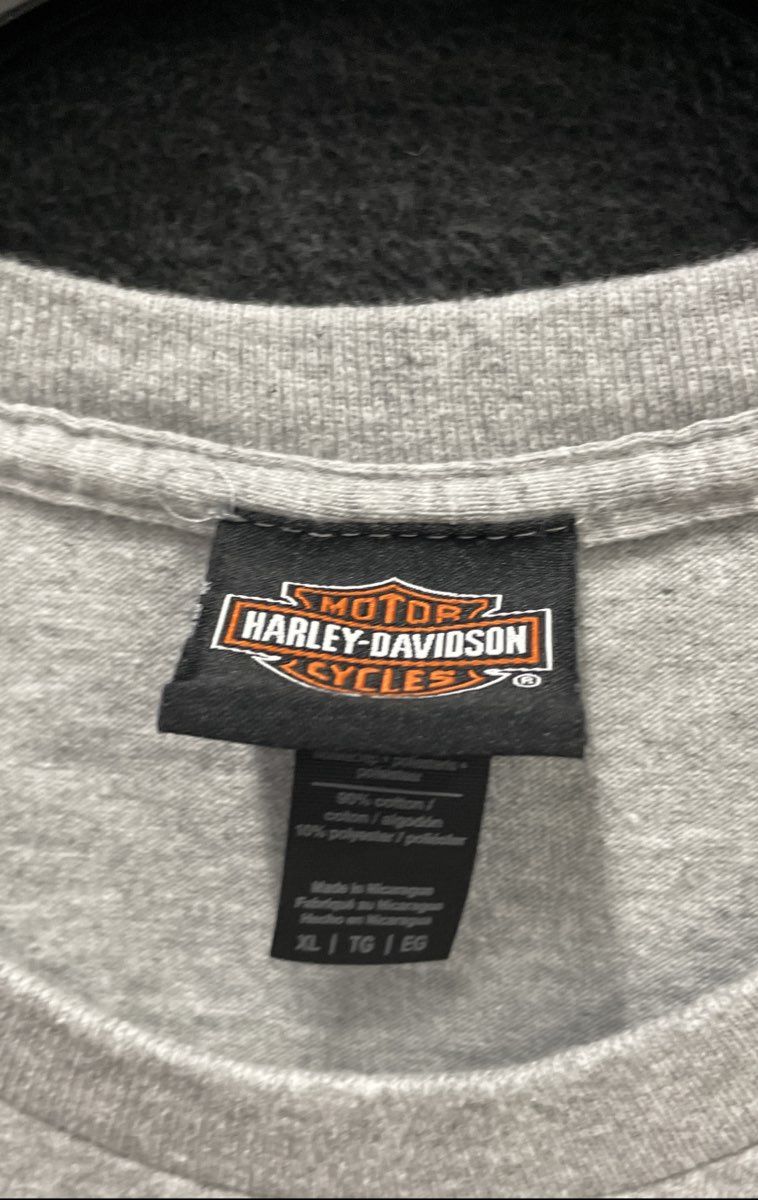 Harley-Davidson Skull Spider Web T-Shirt Stonewall Ruckersville VA Sz XL