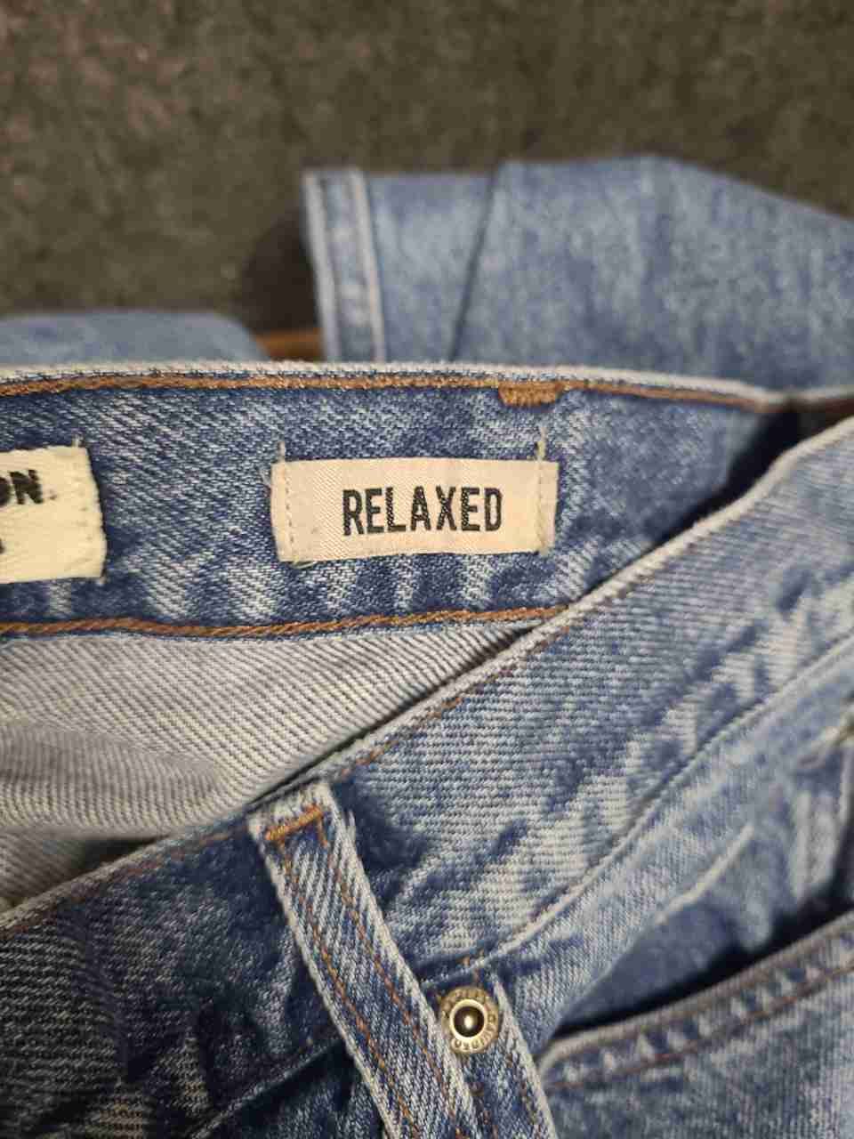 Vintage 90s Harley-Davidson Relaxed Fit Light Wash Denim Jeans Sz 38x30