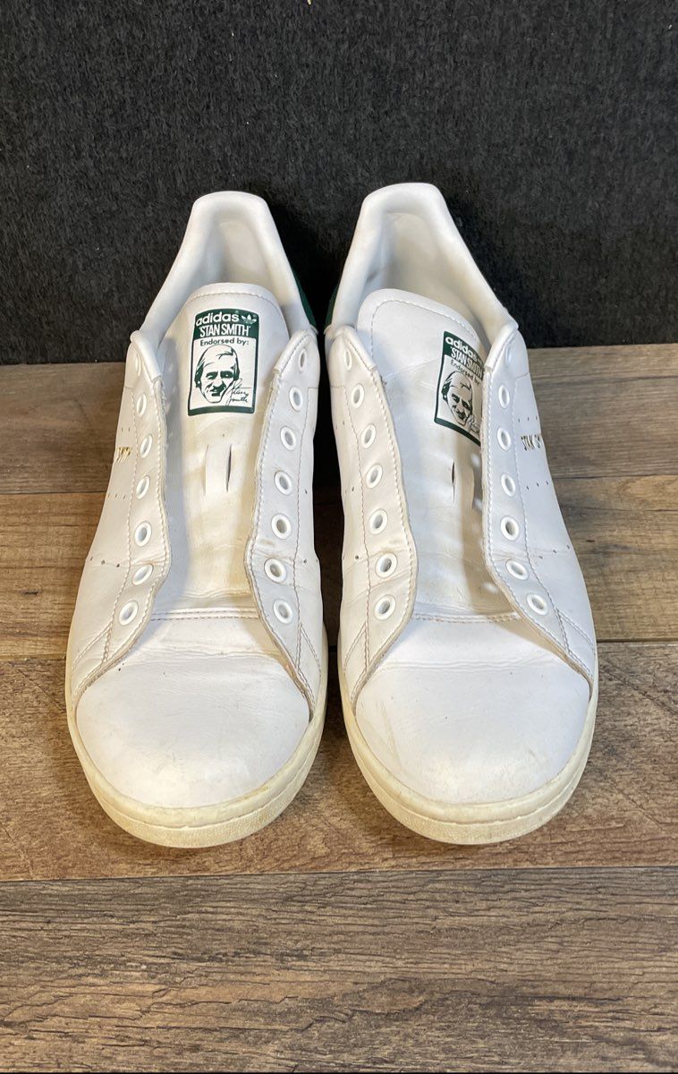 Adidas Stan Smith White Green Men's Lifestyle Sneakers Size 12