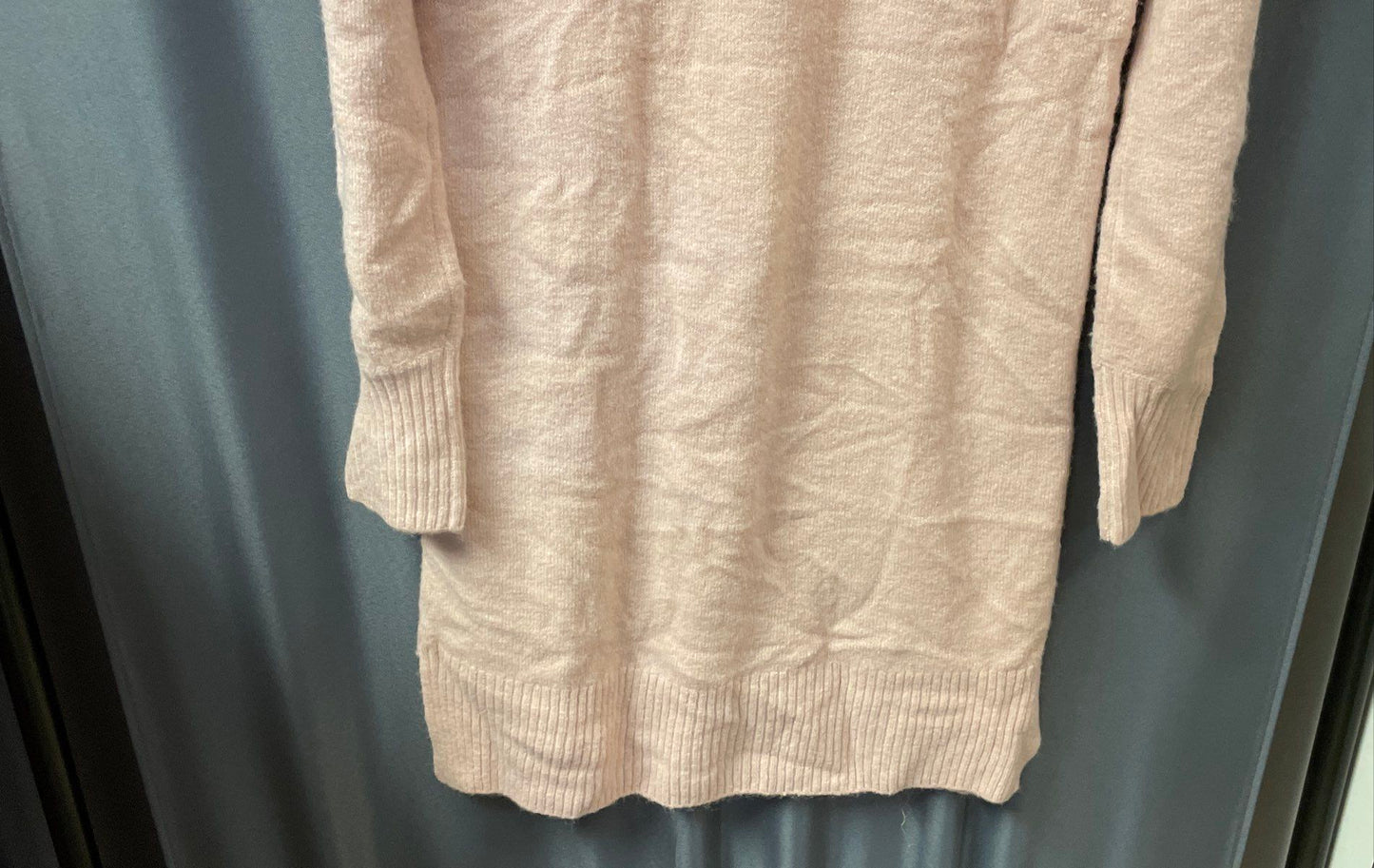 Esqualo Women's Rose Jumper Sweater Dress Mock Neck Ribbed NWT Sz XS