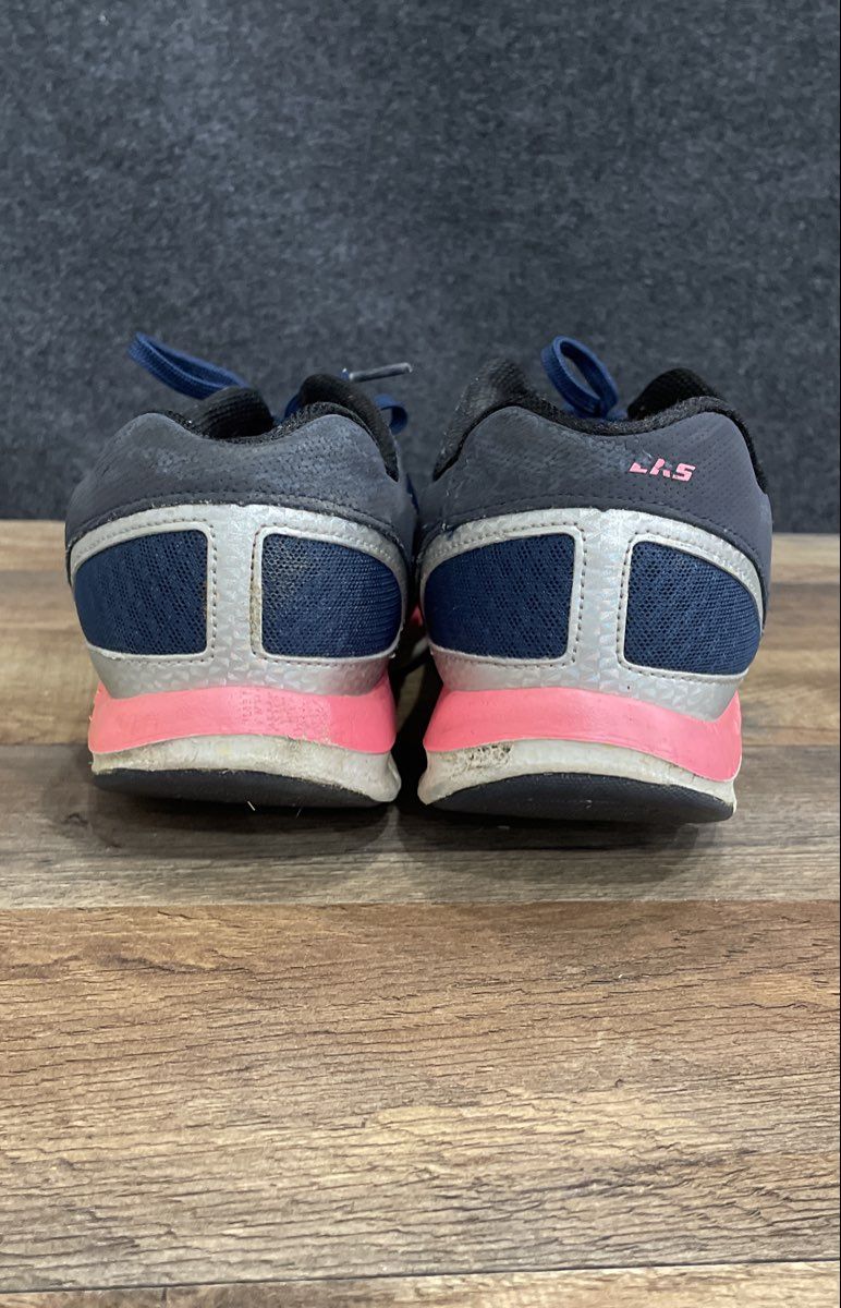 Skechers Shape-ups Black Blue Pink Fitness Walking Shoes Size 11