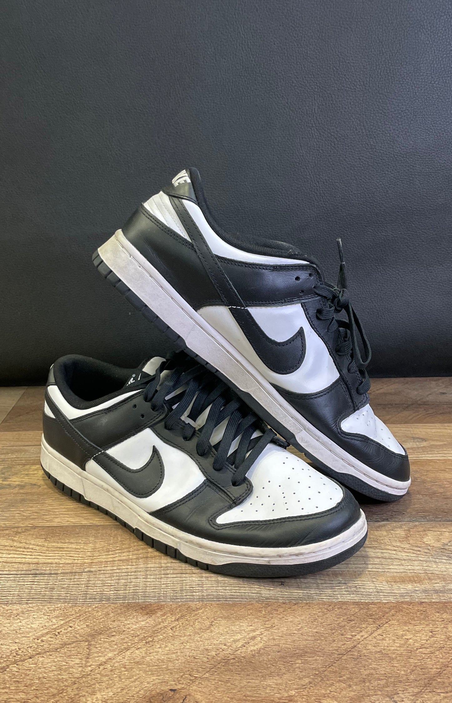 Nike Dunk Low Retro Panda White Black DD1391-100 Size 12