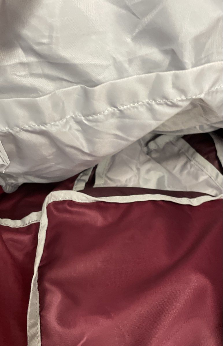 Eddie Bauer Stowaway 20L Packable Backpack Burgundy Travel Daypack