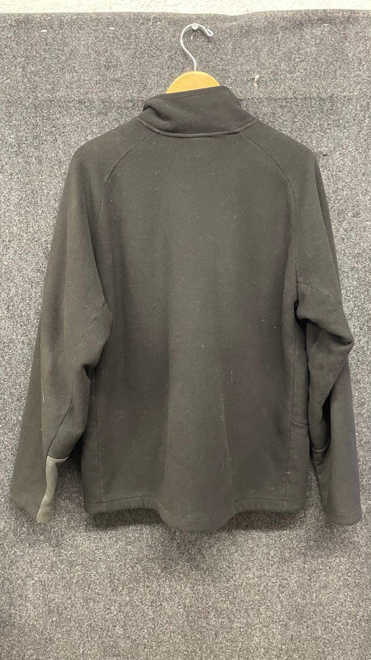 The North Face Men's Chimborazo Full Zip Sherpa Lined Fleece Jacket Black Sz XL