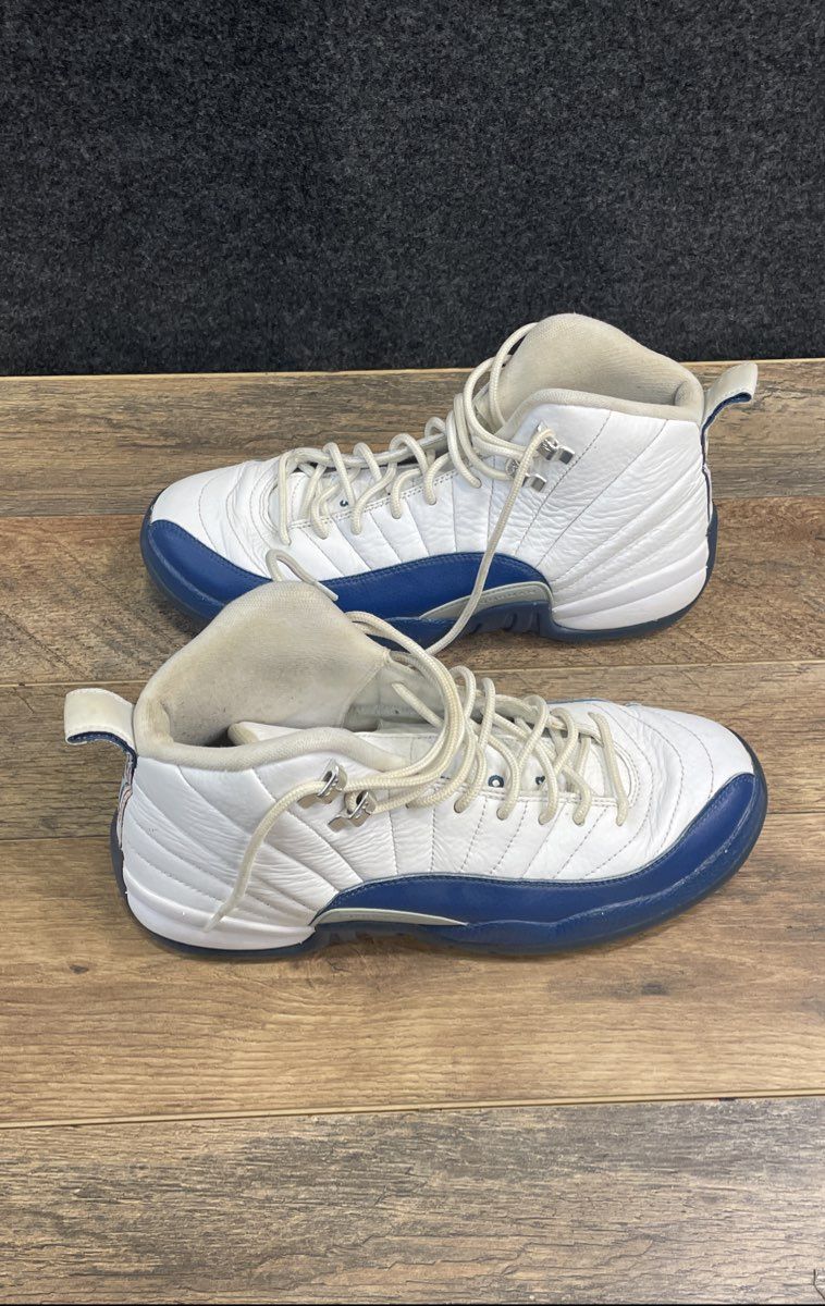 Air Jordan 12 Retro French Blue White 2016 Youth GS Sneakers Size 7Y