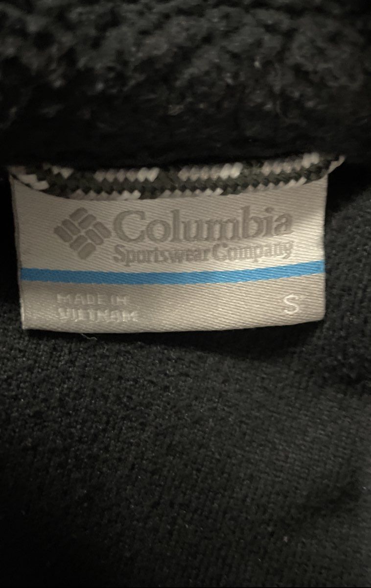 Columbia Men's Rugged Ridge II Sherpa Fleece Full Zip Jacket Black Green Sz S