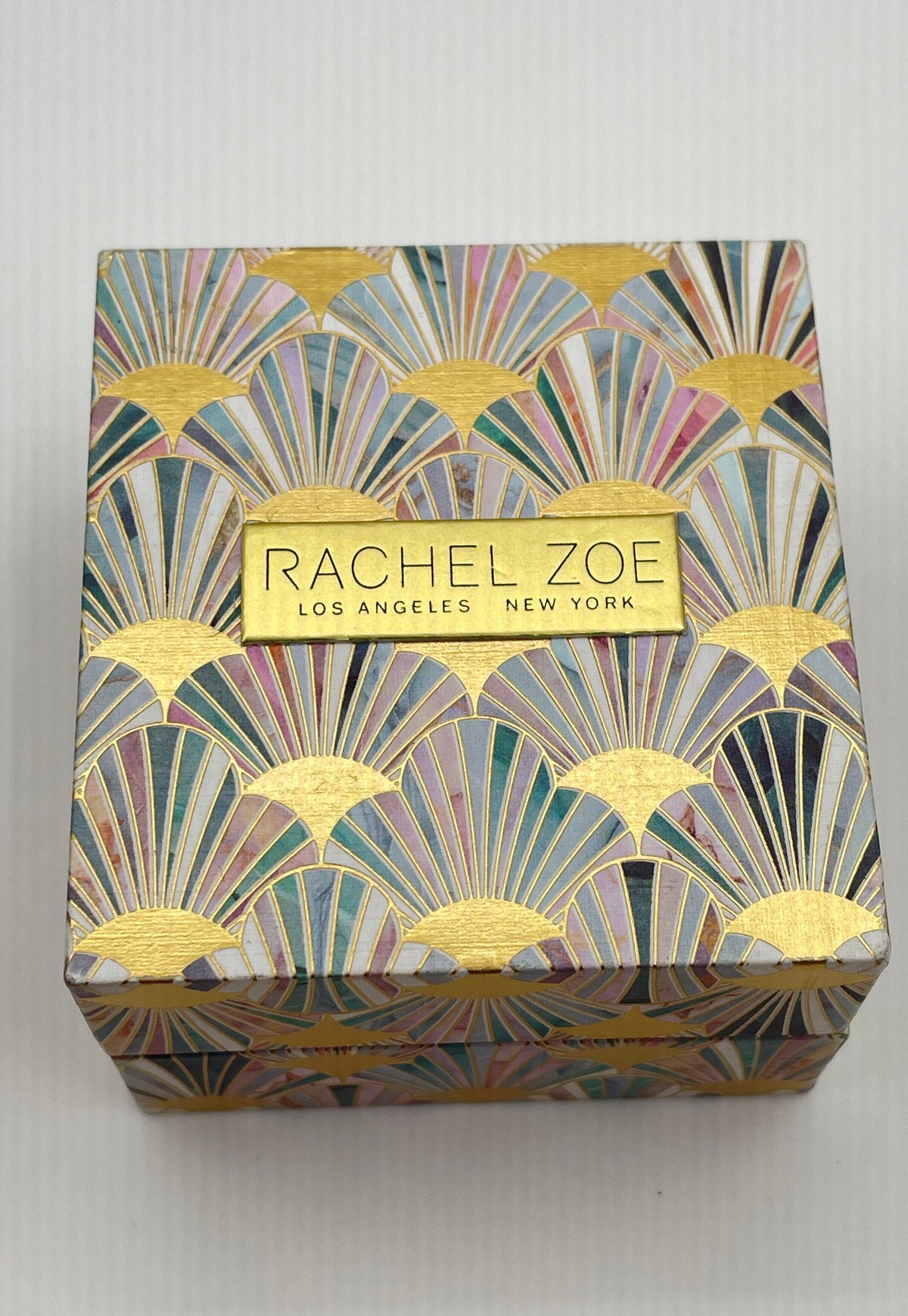 Rachel Zoe 925 Sterling Silver M Initial Pendant Necklace In Box