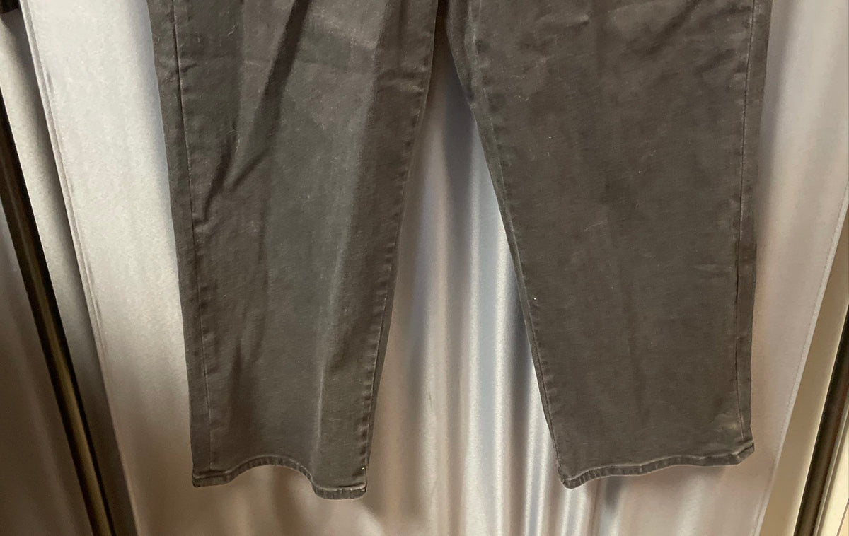 Universal Standard Women's Black Straight Leg Stretch Jeans Sz 12