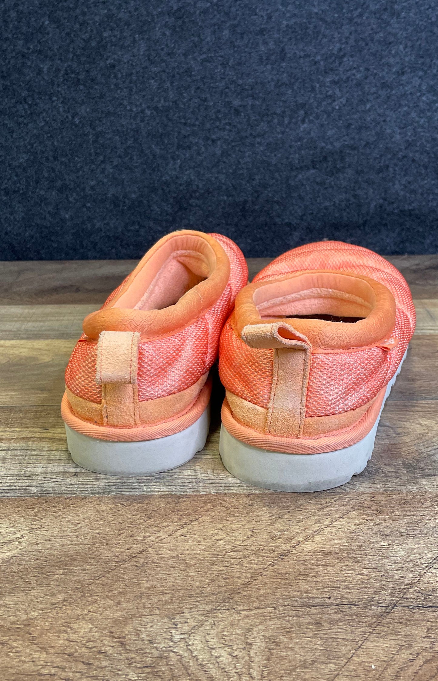 UGG Tasman LTA Sweet Peach Men's Puffy Slippers 1149511 Size 8