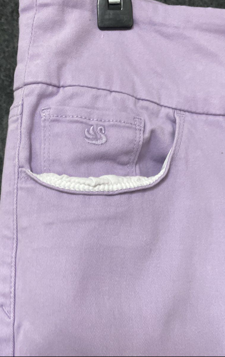 Gloria Vanderbilt Women's Amanda Slimming Stretch Lilac Cropped Jeans Size 10