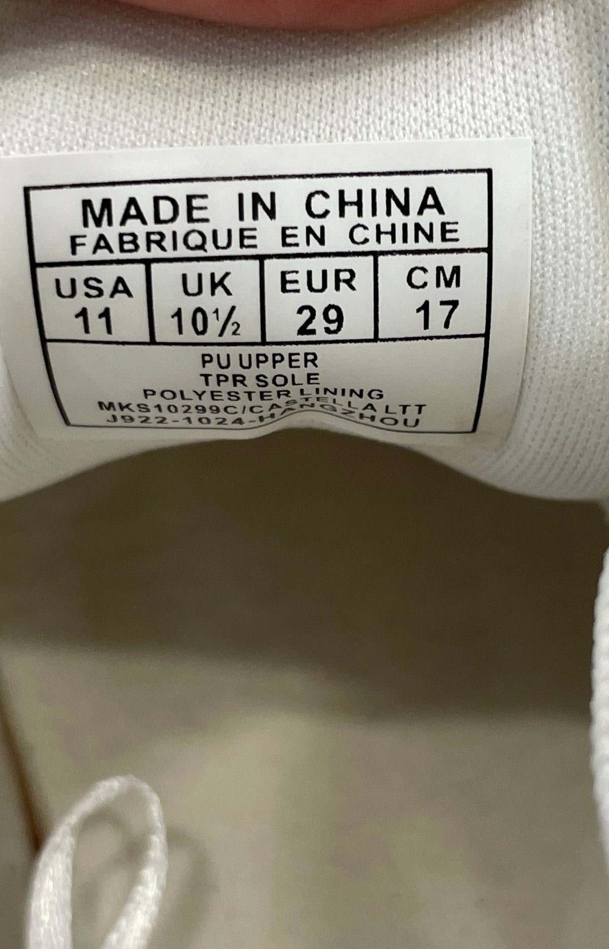 Michael Kors Kids Logo Platform Sneakers White Vanilla Lace Up Size 11