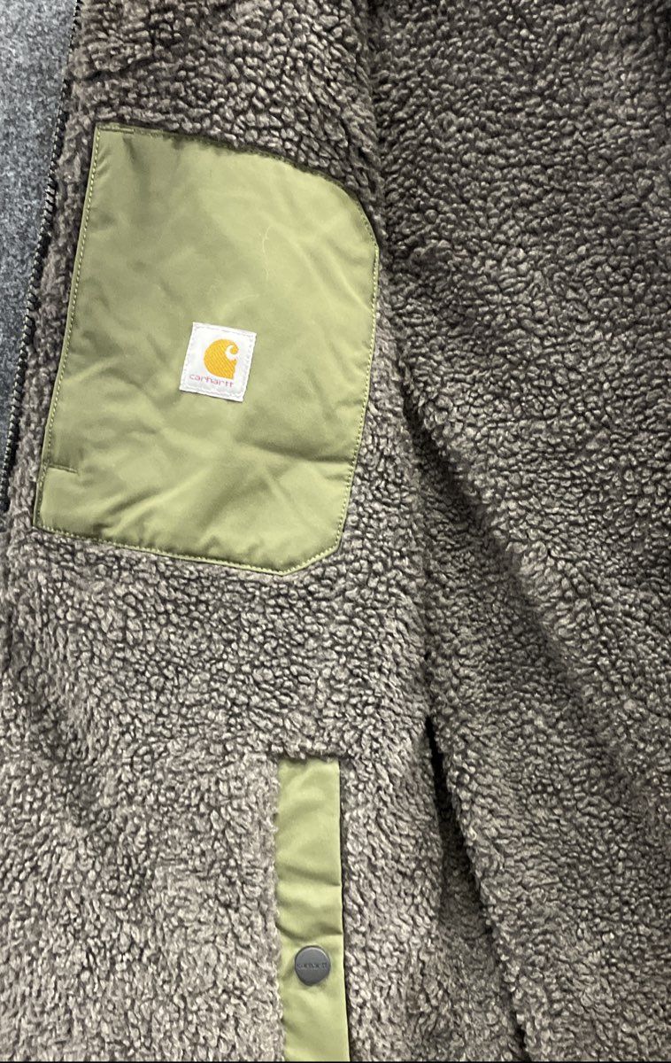 Carhartt Women's Montana Sherpa-Lined Green Insulated Vest 105607 Sz XS