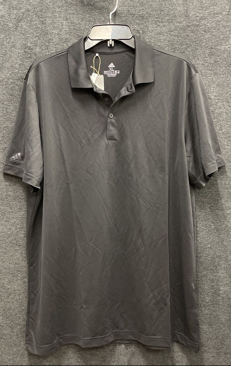Adidas Men's Black Primegreen Performance Polo Shirt Sz XL NWT