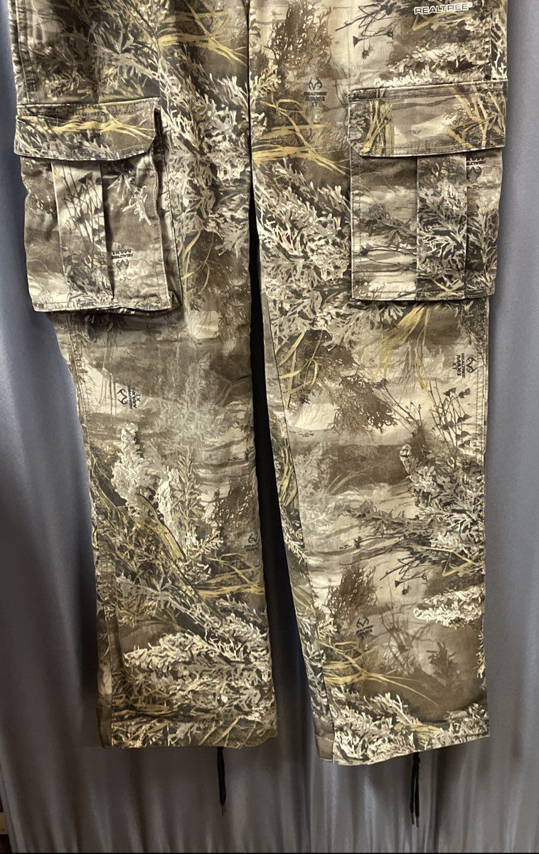 Realtree Women's Max-1 XT Camo Stretch Cargo Hunting Pants Size M 8-10