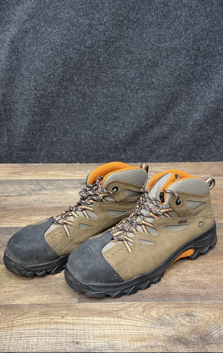 Wolverine Durant Men's Waterproof Steel Toe Work Boots Brown Black Size 12