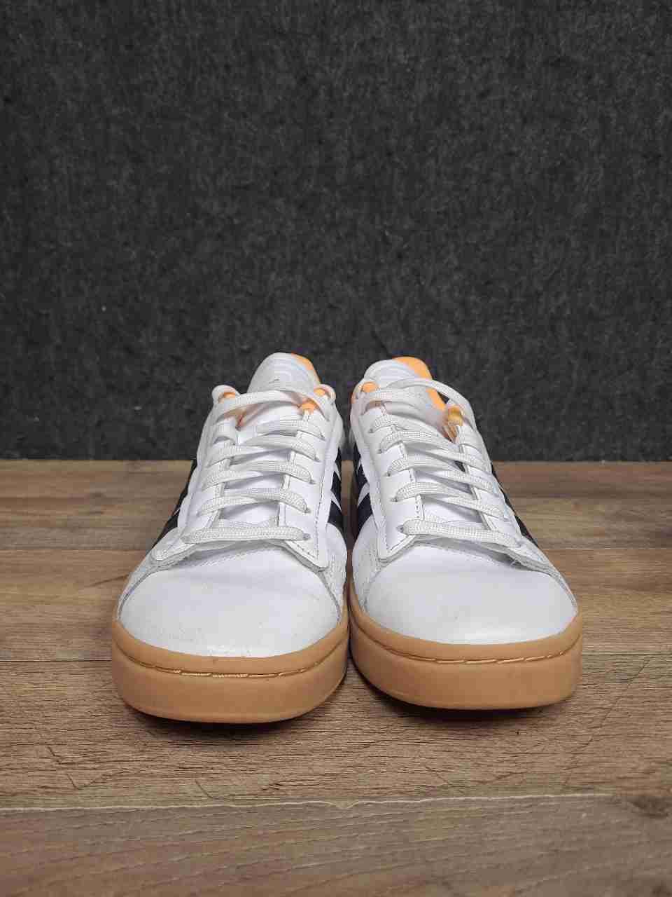 Adidas Grand Court Alpha White Black Gum Sneakers Women's Size 7