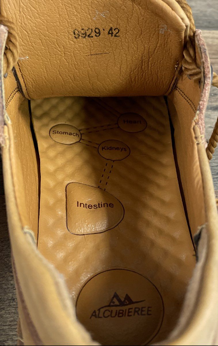 Alcubieree 1978 Tan Leather Casual Comfort Hand Stitched Shoes Size EU 42