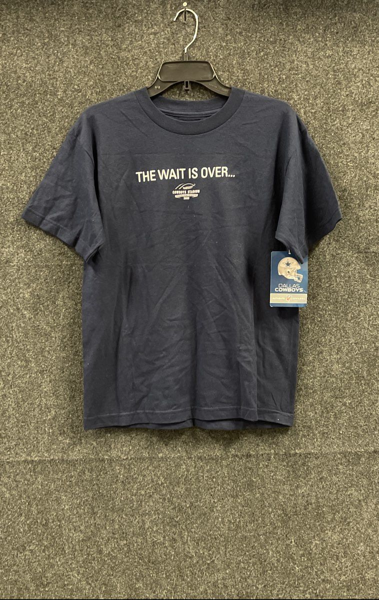 NFL Dallas Cowboys Youth Navy T-Shirt Inaugural Season 2009 Stadium Sz XL NWT