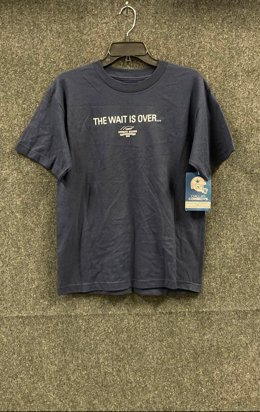 NFL Dallas Cowboys Youth Navy T-Shirt Inaugural Season 2009 Stadium Sz XL NWT