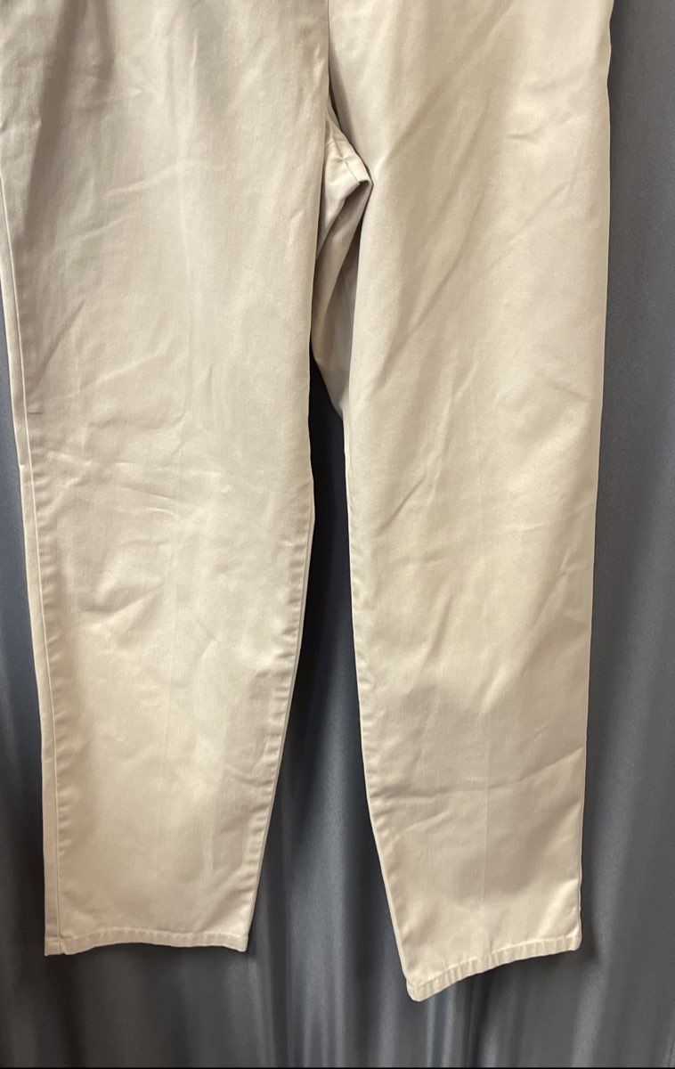 Pendleton Women's Tan Flat Front Cotton Khakis Chino Pants