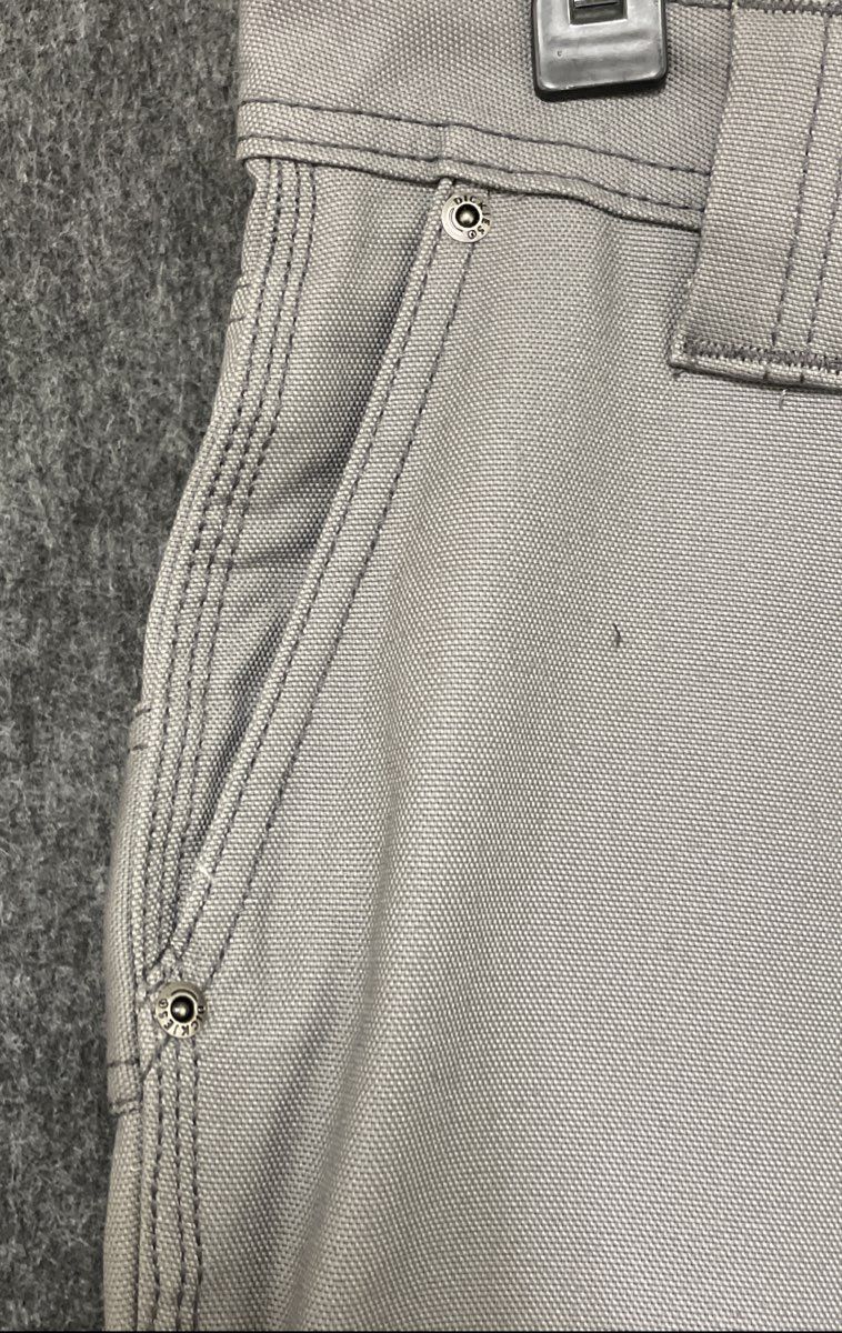 Dickies Women's Gray Flex Regular Fit Double Knee Carpenter Dock Pants Sz 8