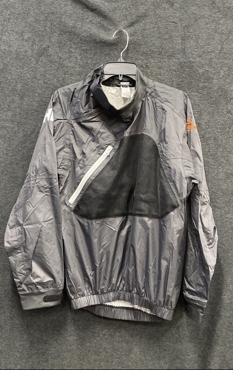 Helly Hansen Hydropower Pro Sailing Smock Top Gray Pullover Jacket XS