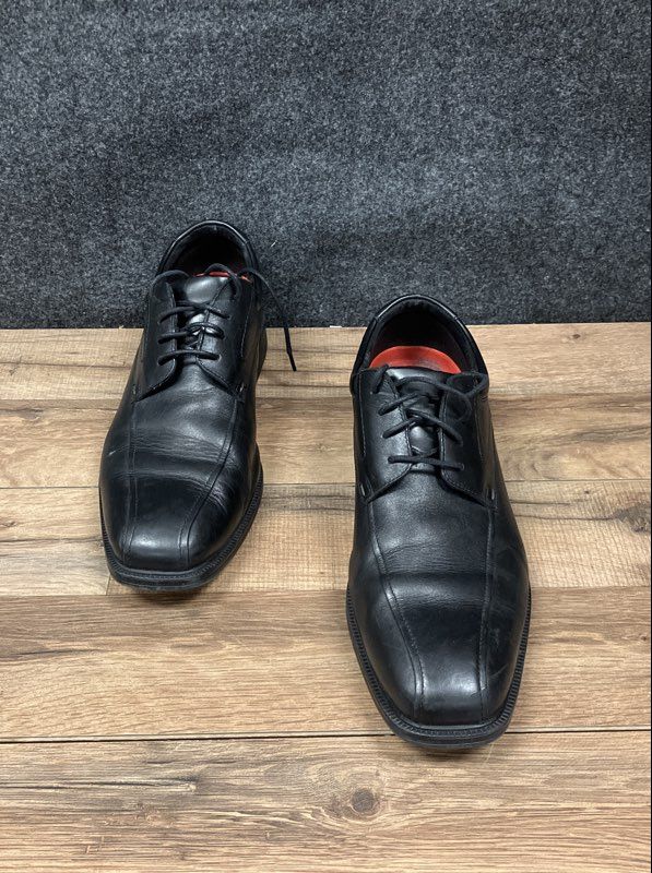 Rockport Style Leader 2 Bike Toe Black Oxford Shoes Men's Size 11 M