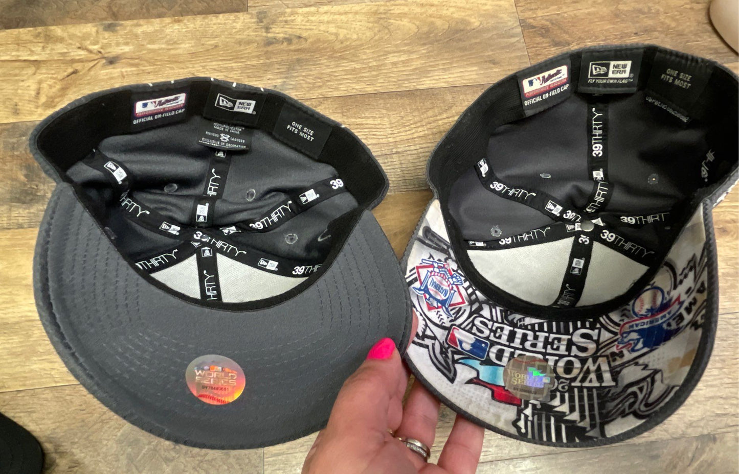 New Era Boston Red Sox World Series Champions Hat Lot 2004-2018 OSFM