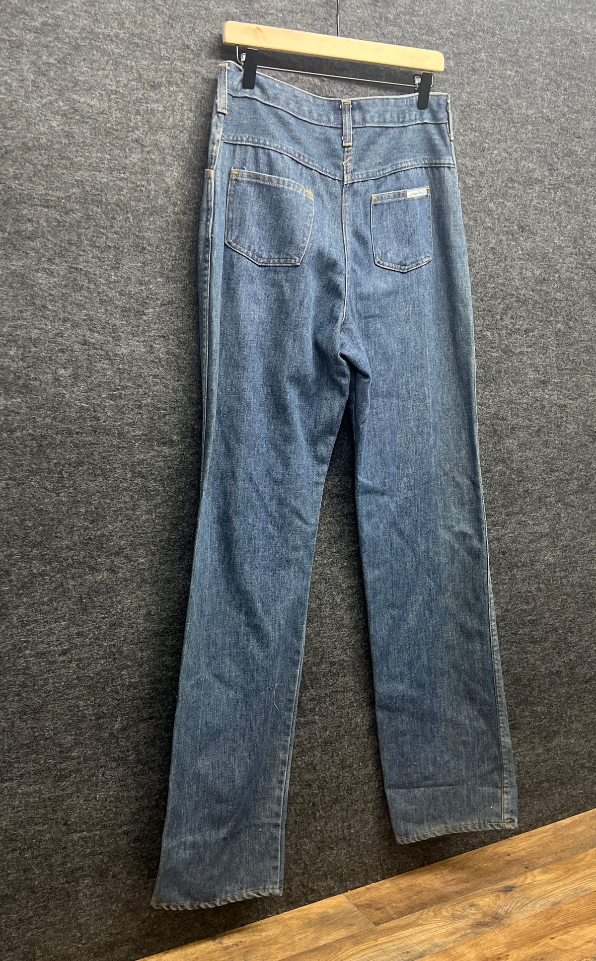 Vintage 70s Sears Women's Typical Regular Jeans That Fit Blue Denim Sz 16