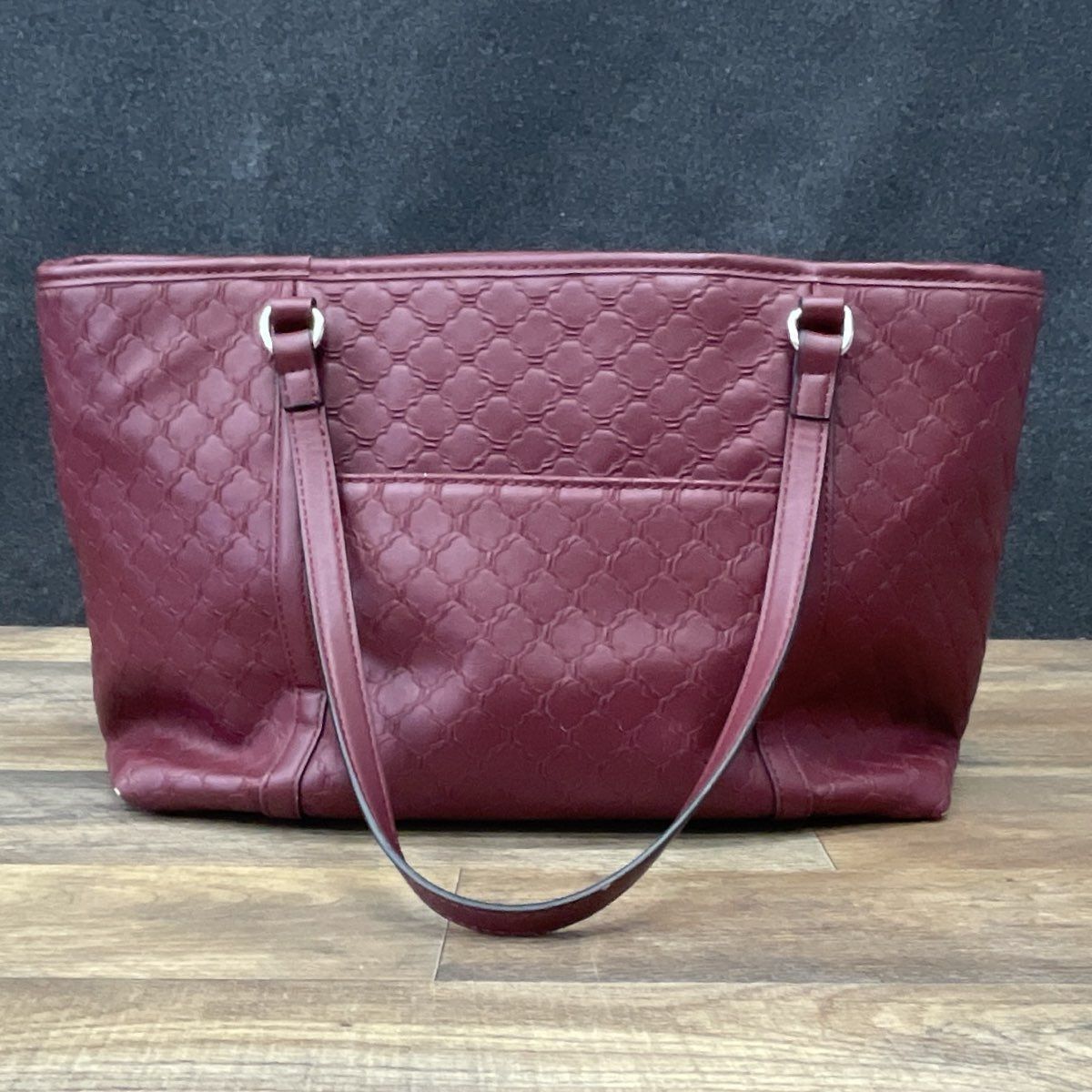 Dana Buchman Burgandy Tote Bag