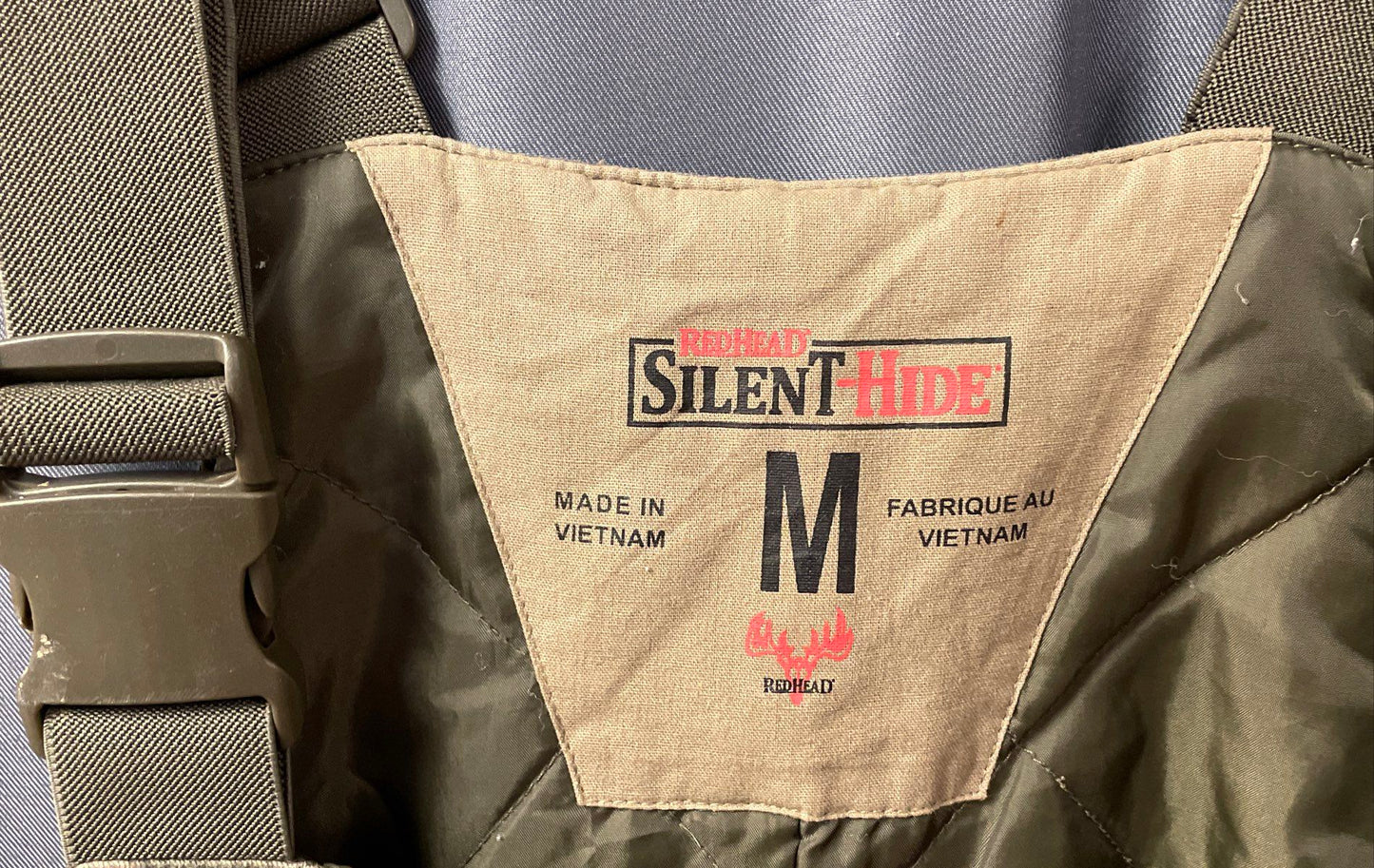 Redhead Men's Silent Hide Insulated Camo Hunting Overalls Bibs True Timber Sz M