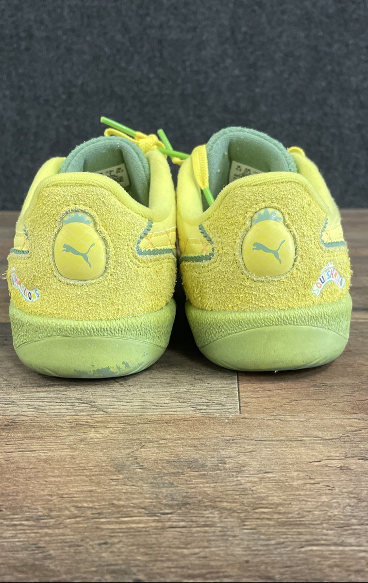 Puma Palermo Maui the Pineapple Yellow Suede Women's Size 7