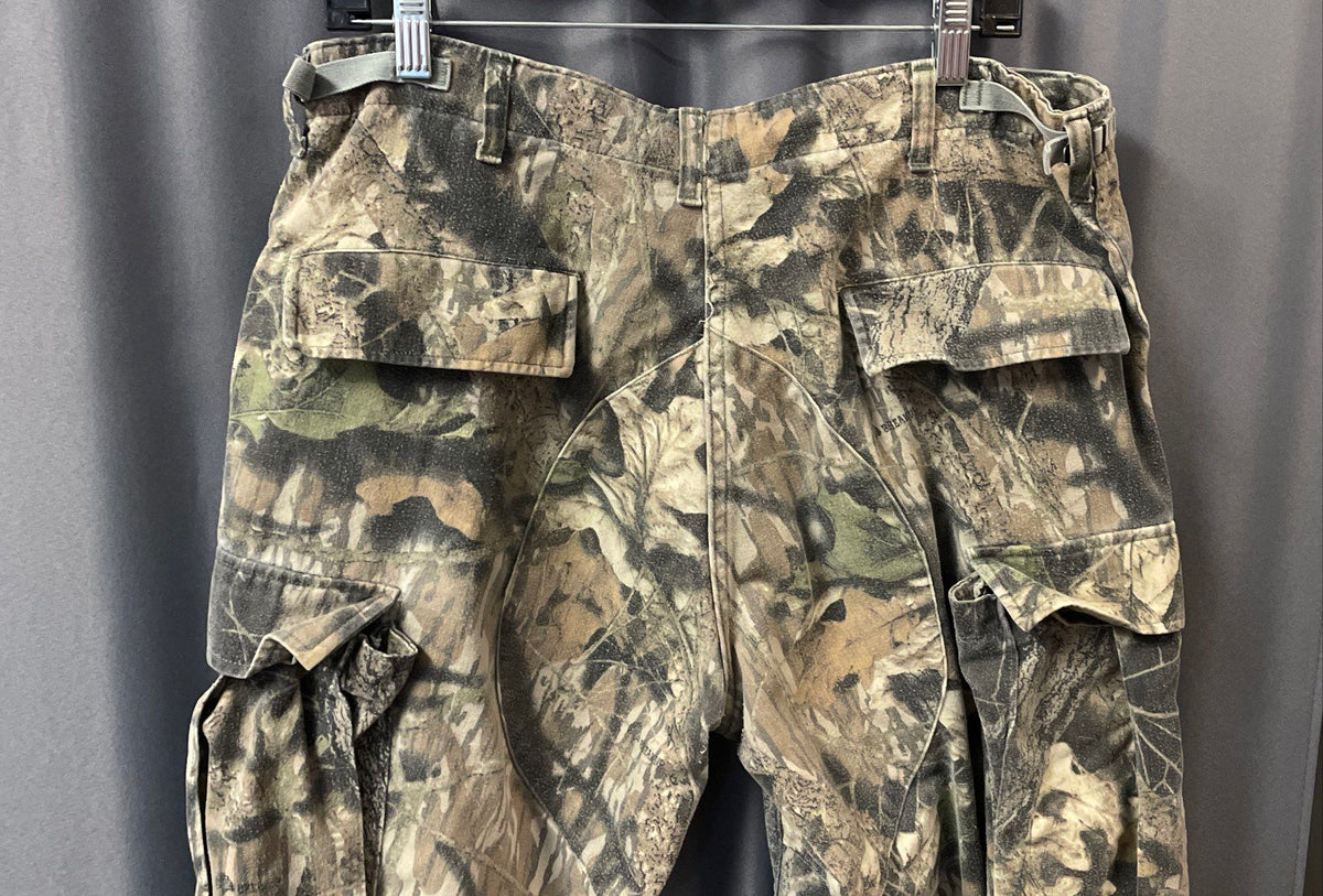 Vintage 90s Mossy Oak Break-Up Camo BDU Cargo Pants NATO Spec Sz M Regular