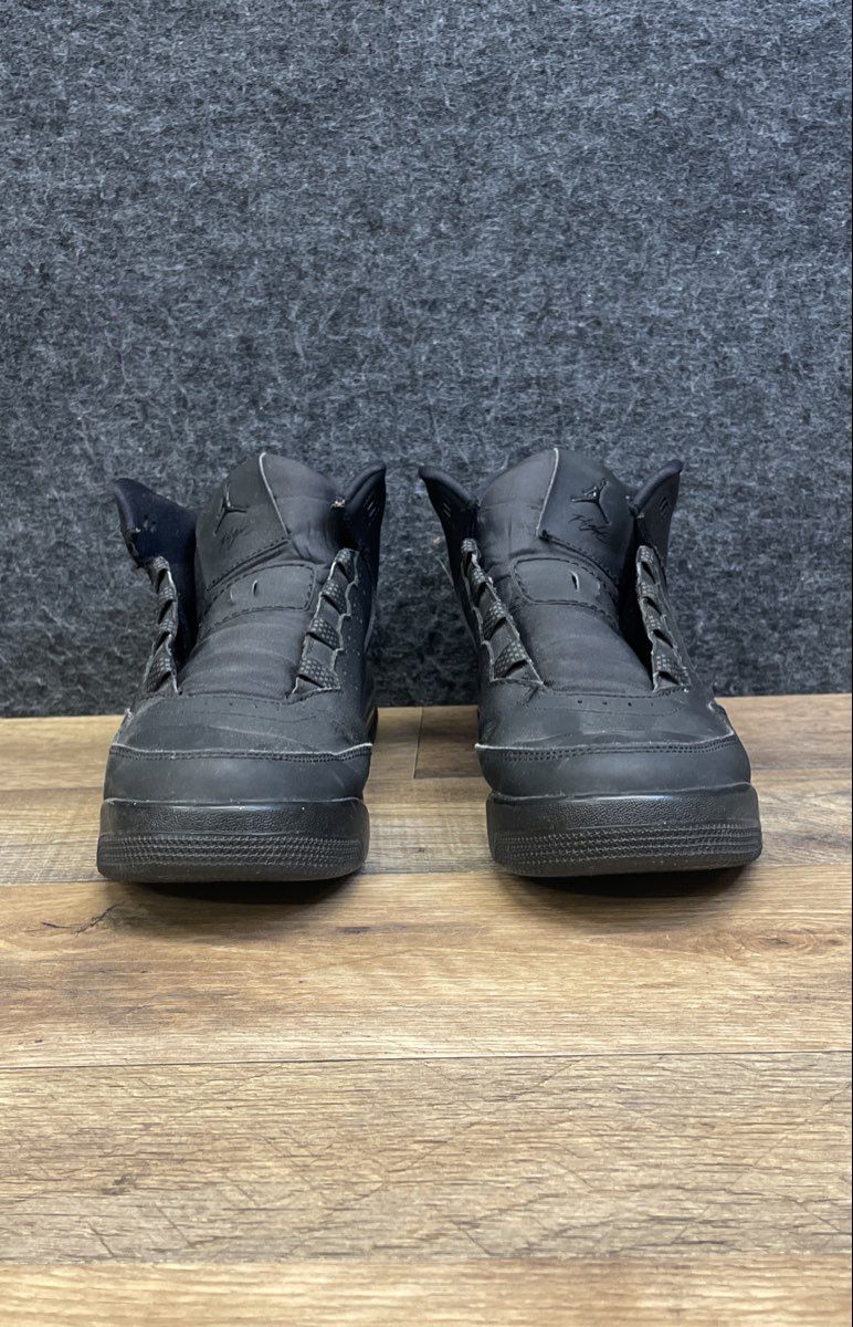 Nike Jordan Flight Origin 2 Triple Black Elephant Print Youth Size 6.5Y