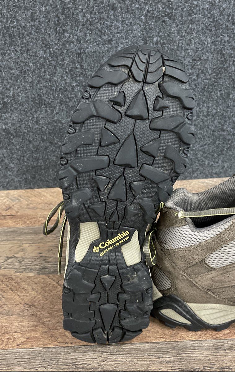 Columbia Redmond Mid Waterproof Brown Suede Hiking Boots Women's Size 9