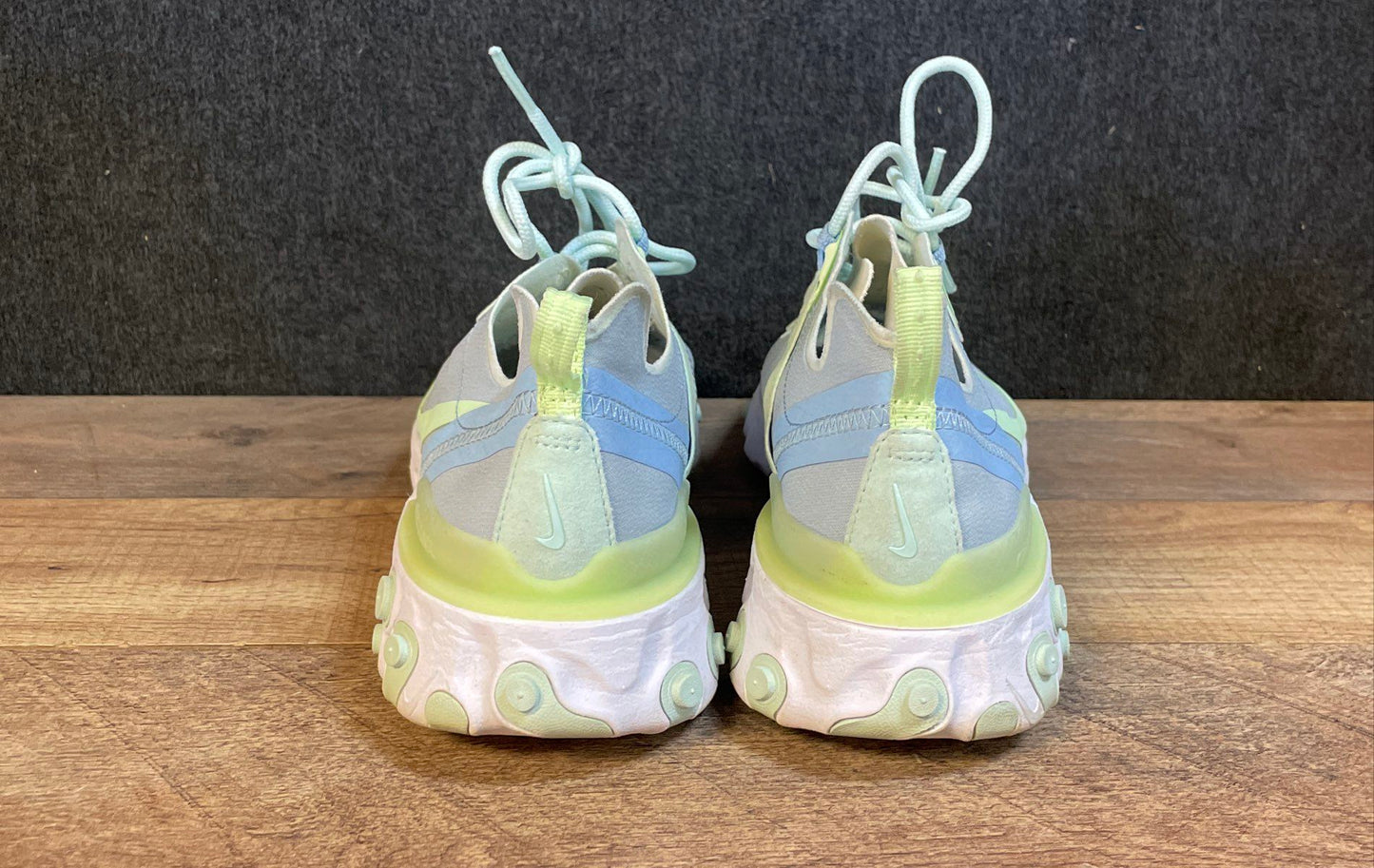 Nike React Element 55 Ocean Cube Luminous Green Women's Shoes Size 9